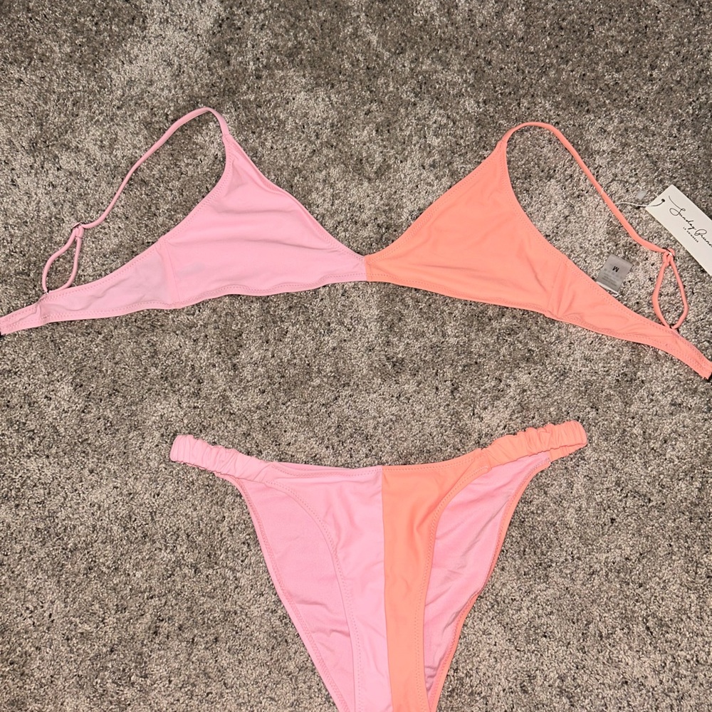 Two-Tone Bikini Set